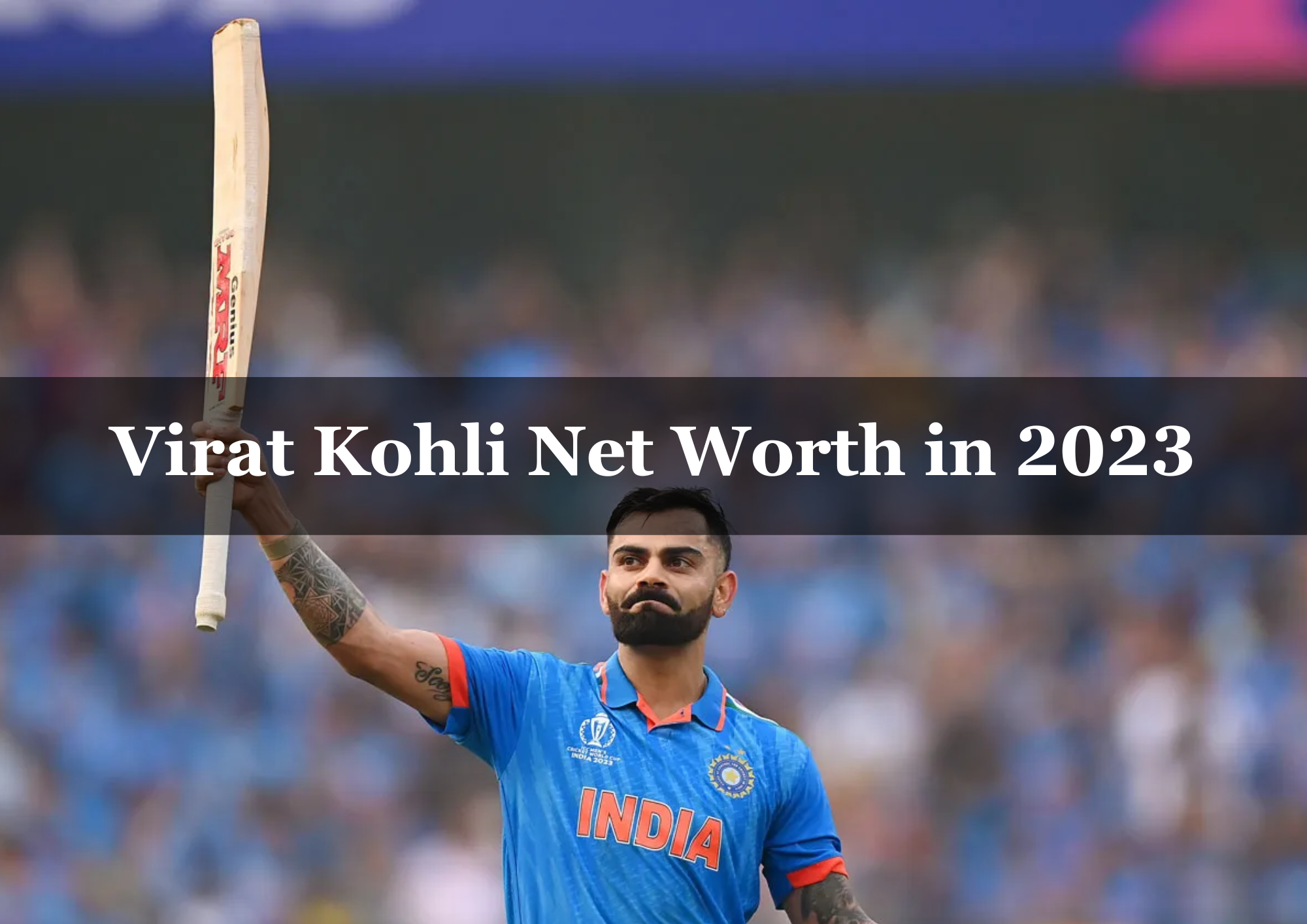  Virat Kohli Net Worth in 2023