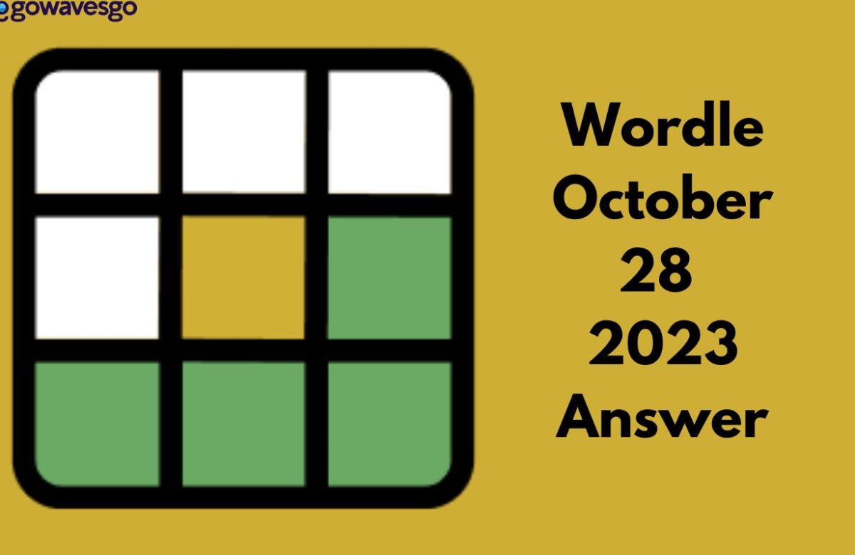 Wordle Answer (Level 861) October 28, 2023