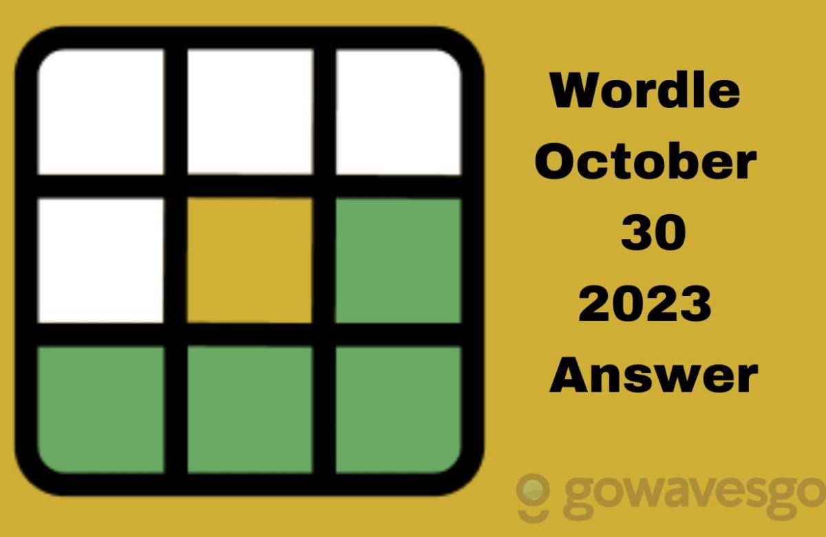 Wordle Answer (Level 863) October 30, 2023