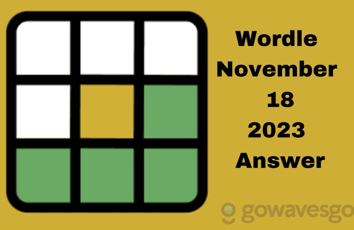 Wordle Answer (Level 882) November 18, 2023