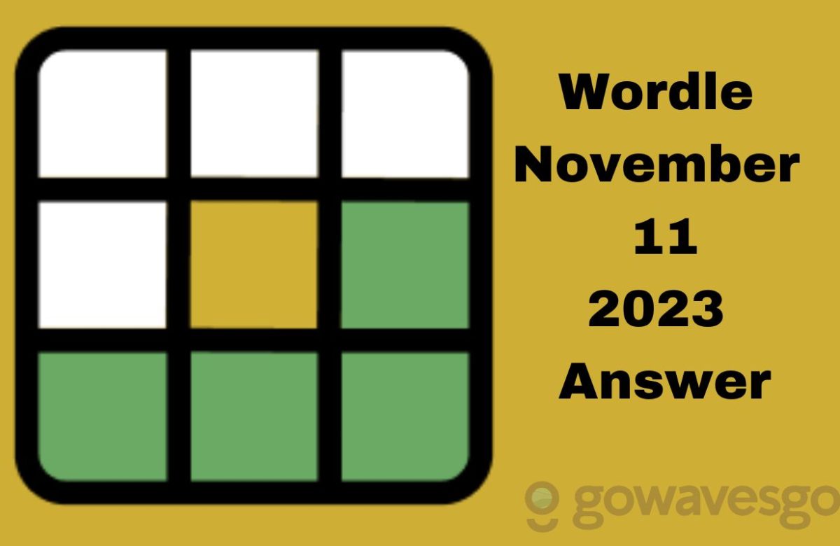 Wordle Answer (Level 875) November 11, 2023