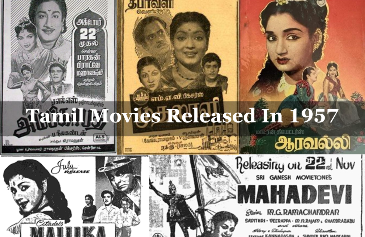 Tamil Movies Released In 1957