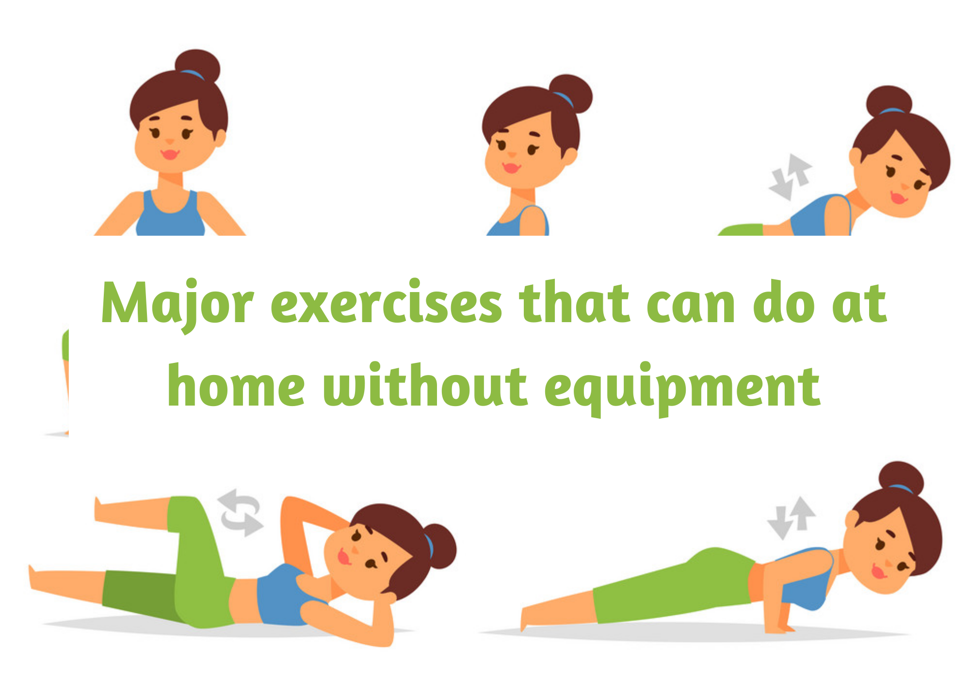  Major exercises that can do at home without equipment