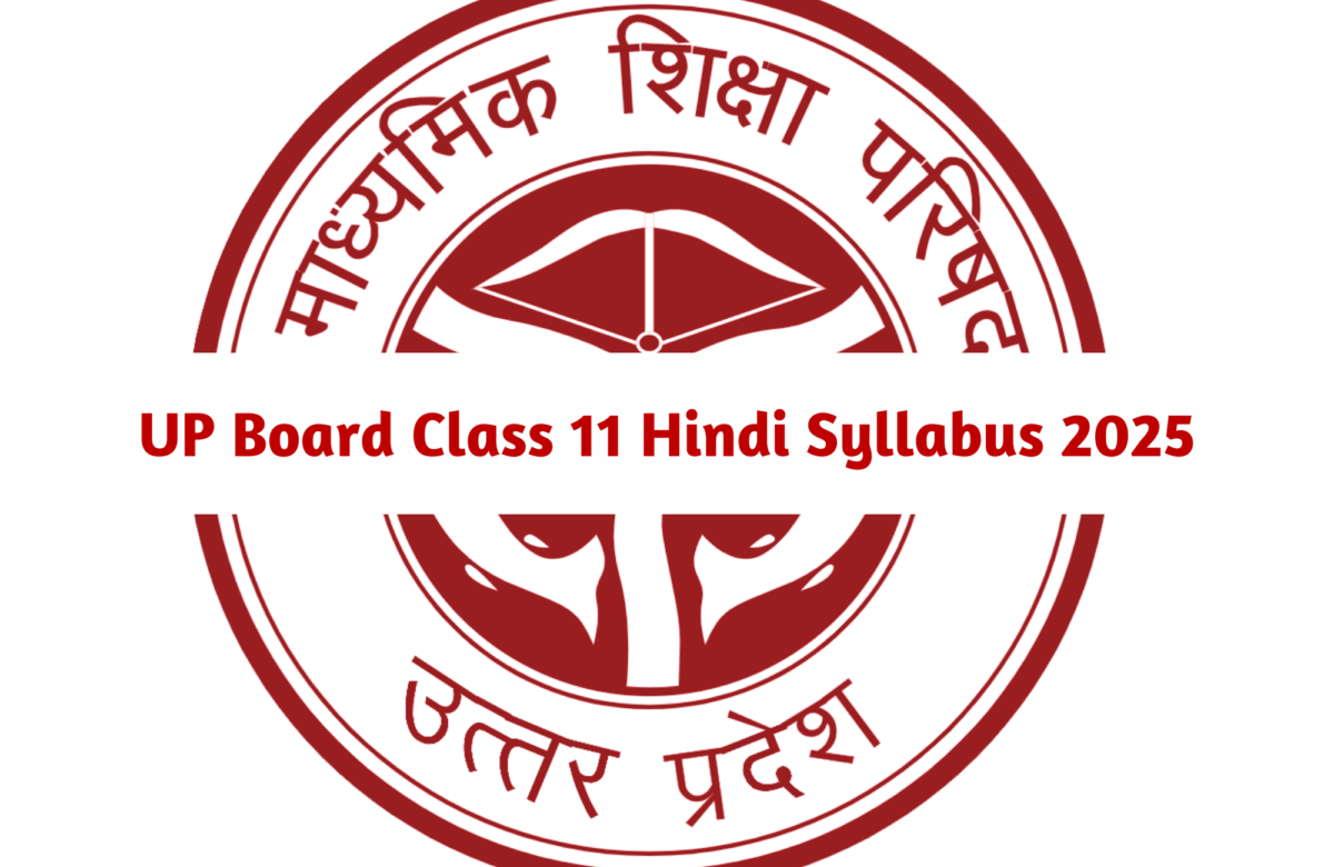 UP Board Class 11 Hindi Syllabus 2025