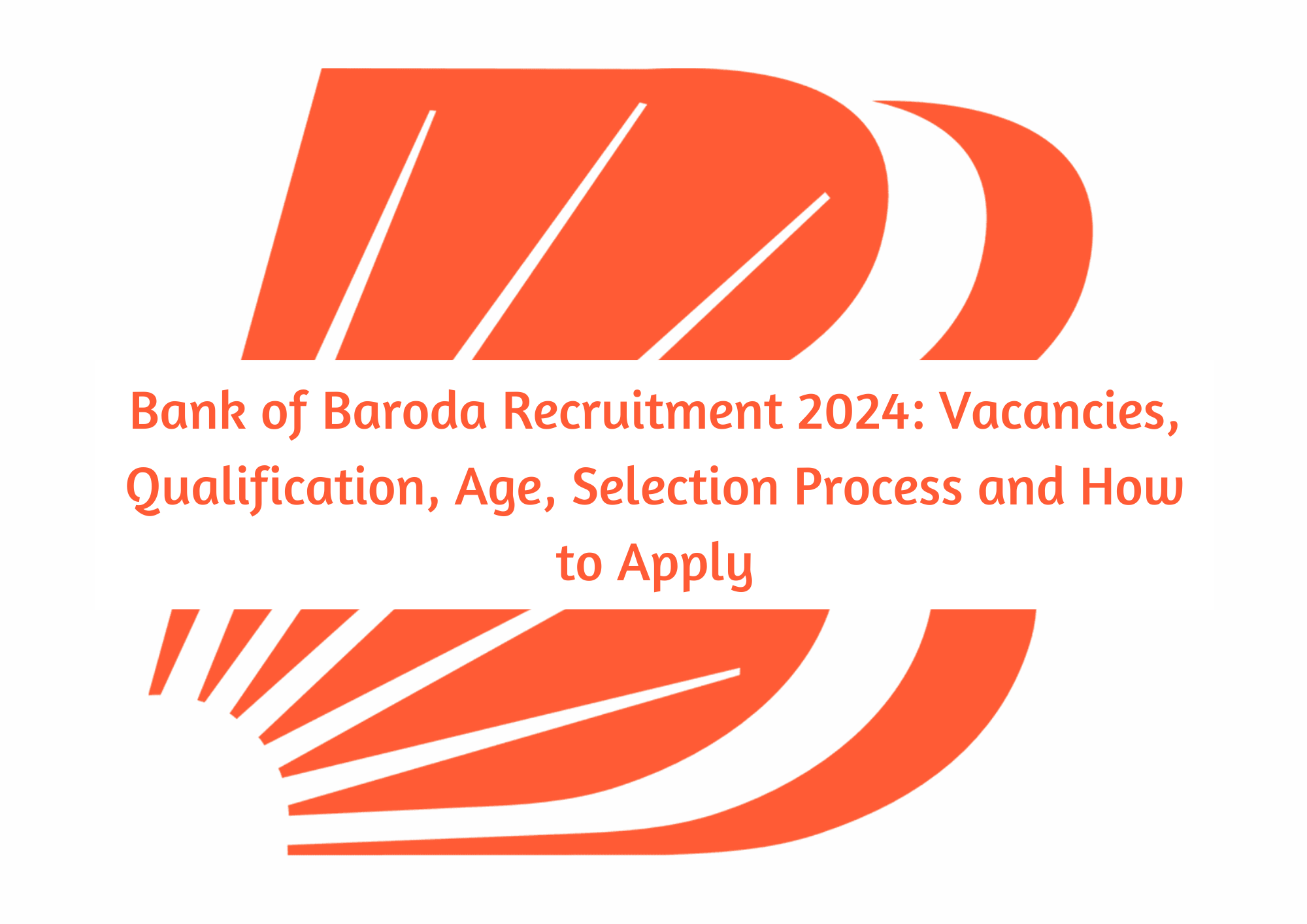  Bank of Baroda Recruitment 2024: Vacancies, Qualification, Age, Selection Process and How to Apply