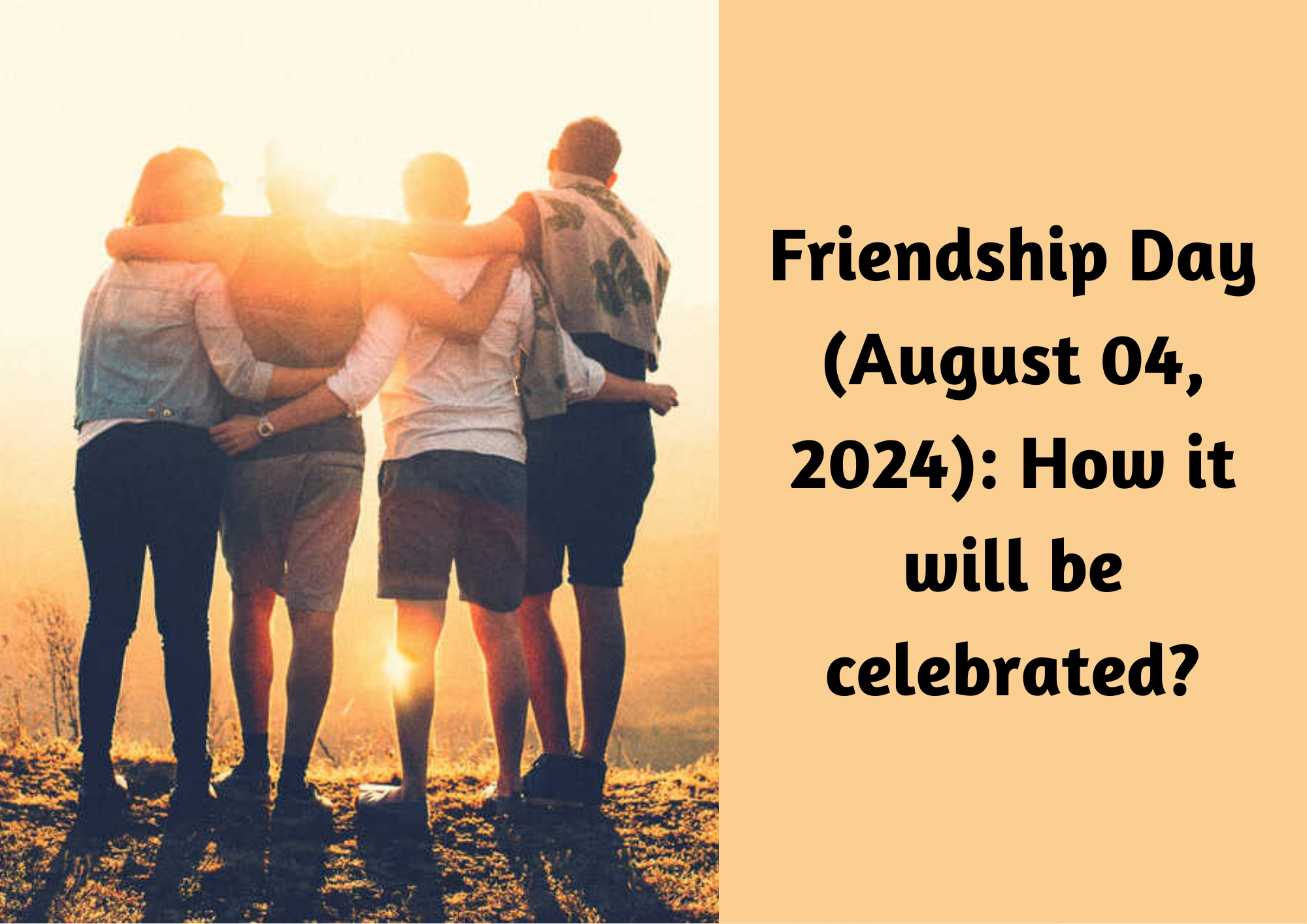  Friendship Day (August 04, 2024): How it will be celebrated?