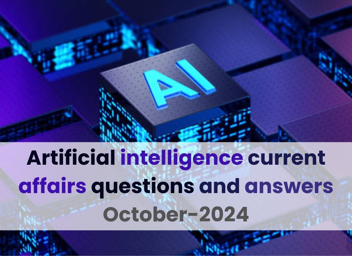  Artificial intelligence current affairs questions and answers (Set-1)